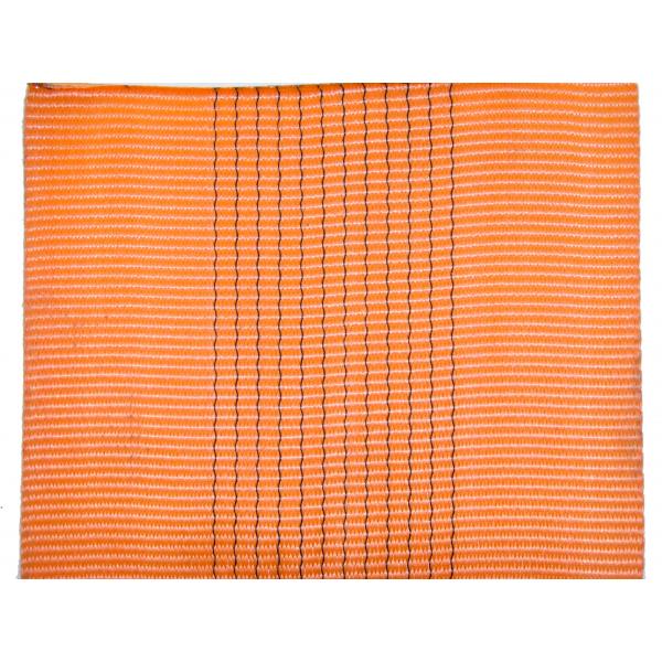Quality Orange 300mm Polyester Webbing Roll For Sling EN1492-1 WLL 12T Breaking Strength 54000 KG for sale