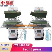 China 220V Commercial Steam Press For Clothes Vertical Front Press factory