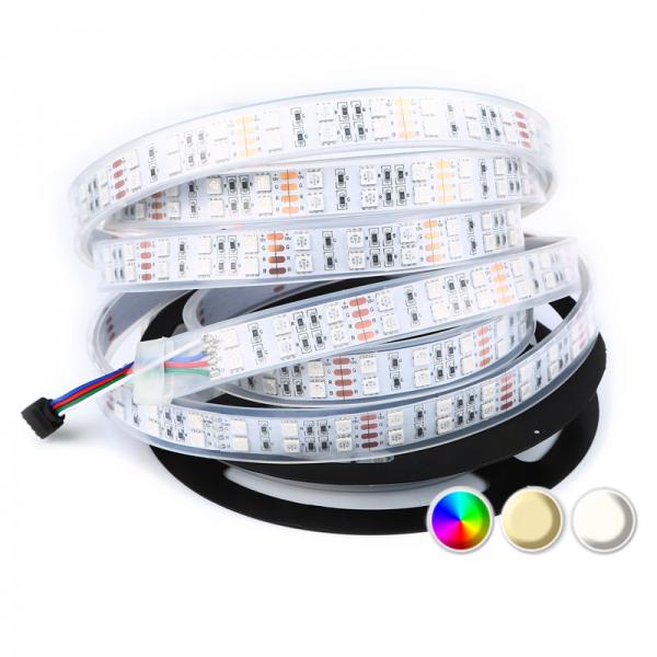 Quality Double Row Flexible LED RGB Strip Light SMD 5050 120LEDs/M For Landscape Lighting for sale