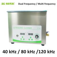 Quality Effective Tabletop Multi Frequency Ultrasonic Cleaner Systems 40KHz / 80KHz / for sale