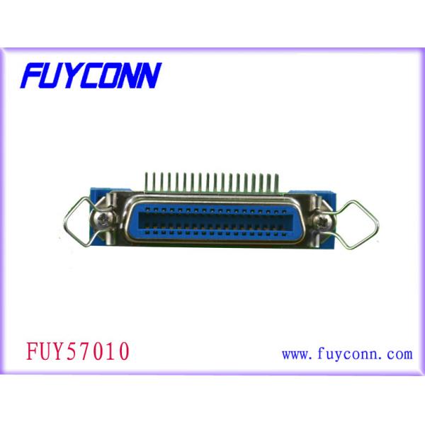 Quality Centronic 50 Pin PCB Right Angle Female Connector Certified UL for sale