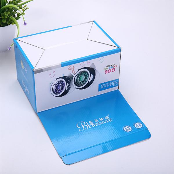Quality Soft Touch Custom Carton Box Heat Protection For Mini Loudspeaker Packaging for sale
