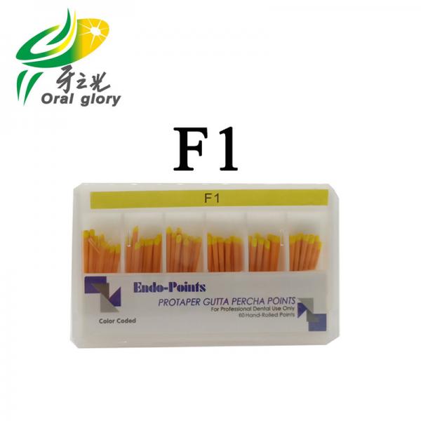 Quality Dental Absorbent Paper Points F1 F2 F3 For Protaper Dental Root Canal Files for sale