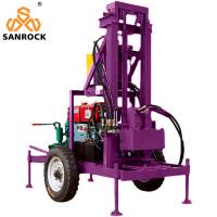 China Portable Water Well Drilling Equipment Hydraulic Small Water Drilling Rig Machine factory