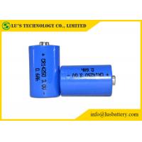 Quality CR14250 Lithium Manganese Dioxide Battery 650mah 3.0v GPS Tracking for sale