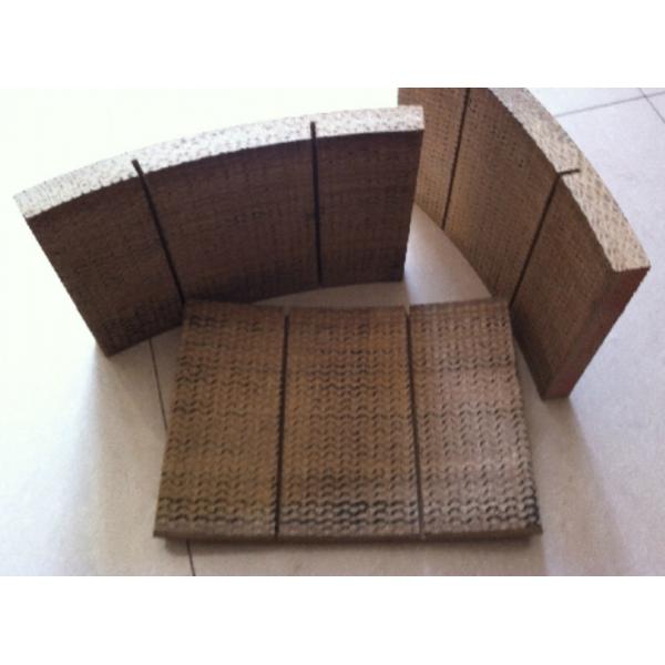 Quality Industrial Non Asbestos Brake Block Material Woven For Construction Machinery for sale