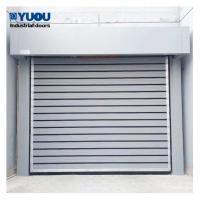 China Automatic Industrial Roller Shutter Doors 6m Customized Rapid Garage Doors for sale