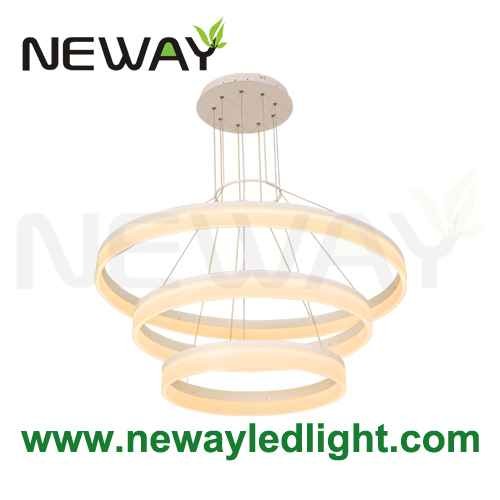 Quality 1500mm 1200mm 1000mm 800mm Large Round Pendant LED Lighting Luminaire for sale