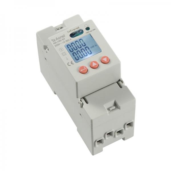 Quality AC220V ADL100-ET Single Phase Digital Energy Meter / Multi Function Energy Meter for sale