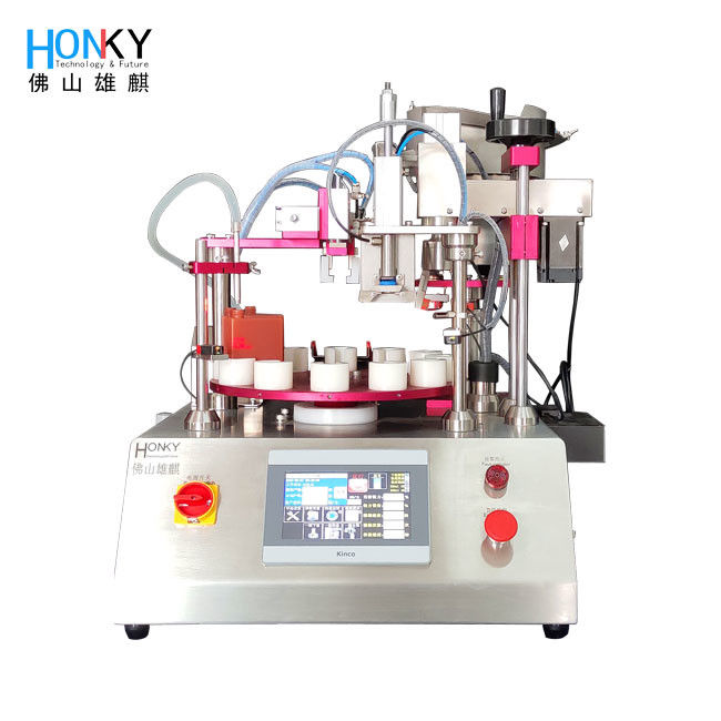 China 50ml Bio - Reagent Bottle Liquid Filling And Capping Machine For Clean Room Reagent Manufacturing factory