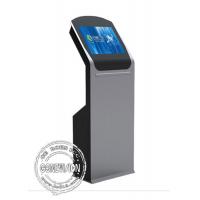China 19 inch Bank Queue Ticketing Machine Self Service Kiosk Printer NFC Touch Computer Kiosk factory