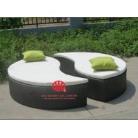 China Audu Rattan Queen Cheap Outdoor Patio Daybed factory