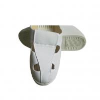 China ESD PU Sole Shoes Non Autoclavable Cleanroom PVC PU Sole Static Dissipative Shoes factory