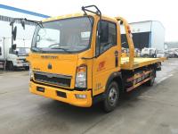 China Road Vehicle Flatbed Tow Truck , Medium Duty 3t 24 Hour Tow Truck High Performance factory