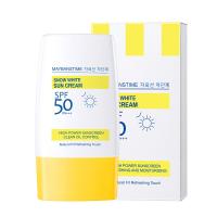 China Private Label Cosmetic Korean Sunscreen Spf+Pa+ 50 Cream Olive Oil Female factory
