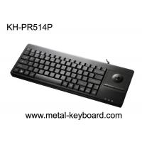 Quality Self - service 81 keys Keyboard with integrated trackball , waterproof computer for sale