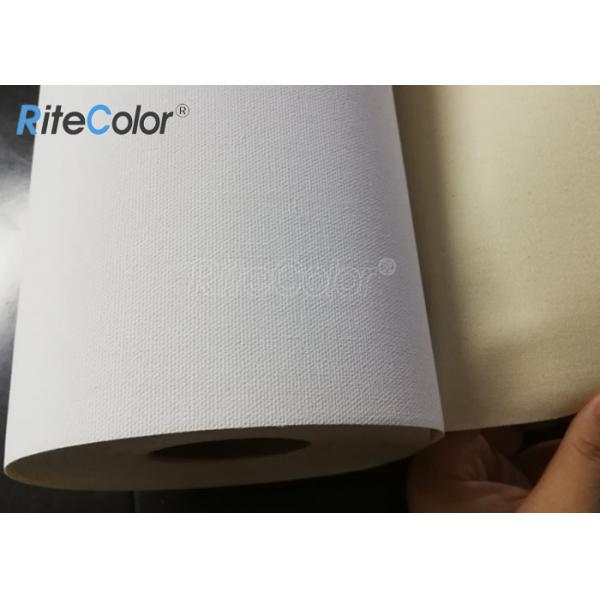 Quality 100% Cotton Inkjet Canvas Roll Aqueous For Large Format Inkjet Printing for sale