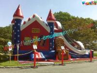China Popular Inflatable Bouncer Combo Slide , Combo Units With Affordable Price factory