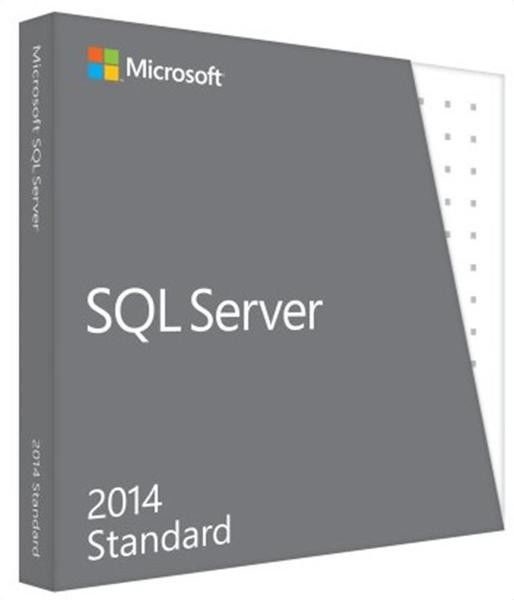 Quality 1 Server Microsoft SQL Server 2014 Standard Edition 4 Core With 10 Clients for sale