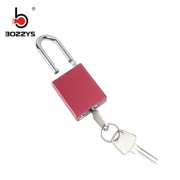 Quality BOSHI China Manufacturer 38mm Aluminium Padlock With Two Keys for sale