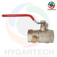 China Anti Frozen Brass Ball Valve With Branch Testing Hole factory