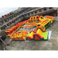 China Giant Inflatable Obstacle Course factory