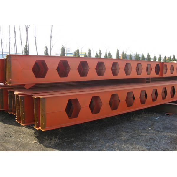 Quality Honeycomb Structural Steel Beams Q235b Q345b Grade For Main Support for sale