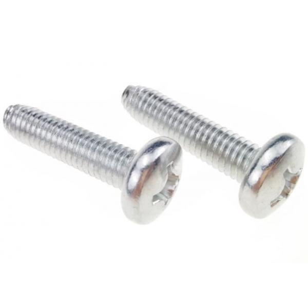 Quality M6 Phillips Drive Pan Head Thread Forming Screws Harden Steel Zinc Plated for sale