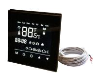 China LCD Digital Programmable Room Thermostat NTC Sensor For Floor Heating System factory