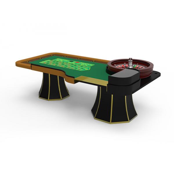 Quality Customized Gambling Poker Table with Folding Legs Armrest for sale