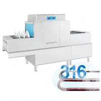 Quality Commercial Rv Countertop Dishwasher 380V Conveyor Belt Dishwasher for sale