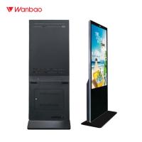 China 65 Inch Floor Standing LCD Advertising Player Box Software Kiosk Digital Signage factory