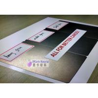 Quality Grained Laminated Steel Plate For Personalization Smart Cards Lamination for sale