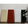 China Various Colors Lacobel Painted Glass 8mm Thickness For Wardrobe Sliding Door factory