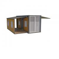 Quality Modular Expandable Container House Prefab With Plastic Steel Window for sale