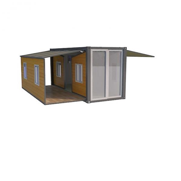 Quality Modular Expandable Container House Prefab With Plastic Steel Window for sale