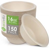 China Microwave Round Biodegradable Take Away Box Disposable Gluten Free Eco Friendly factory