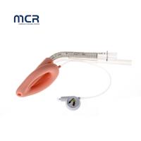 China Disposable Medical Anesthesia Silicone PVC Double Lumen Curved Laryngeal Mask factory