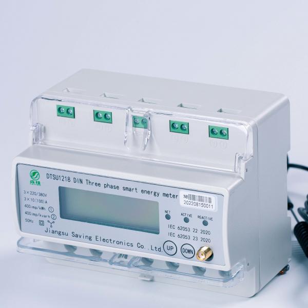 Quality 45Hz 3 Phase Electricity Monitor Wireless Electric Meter Reader With Relay for sale