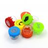 China Airtight Leakproof 5ml Silicone Lid Glass Spice Jars Round Shape factory