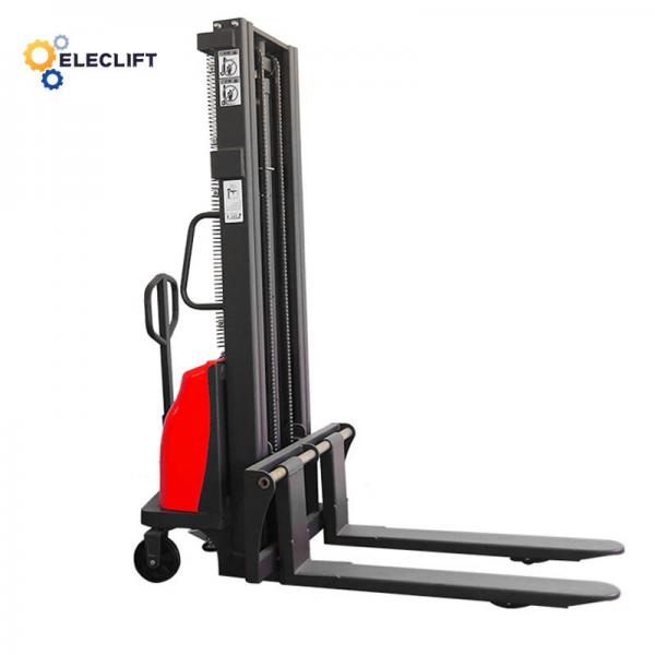 Quality CE Lifting Height 3000mm Semi Electric Pallet Stacker 1.5 Ton for sale