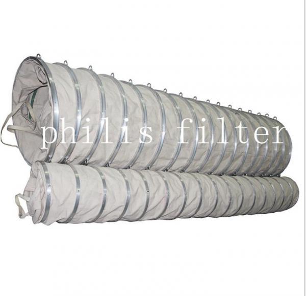 High Temperature Dust Air Filter Bags for Cement Industry Cement Canvas