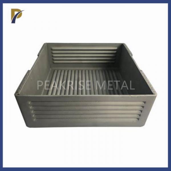 Quality High Temperature Resistance 99.95% Sintered Tungsten Boat ASTM B 770 Standard for sale