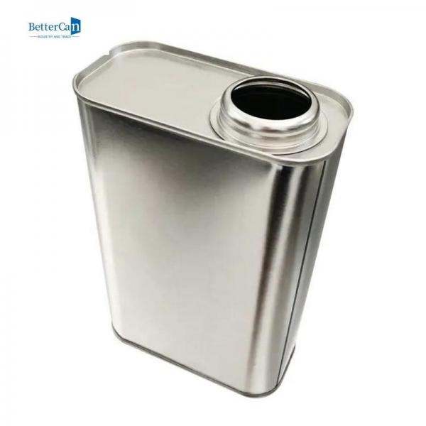 Quality Solvent Paint Tin Suppliers , Square Empty Metal Paint Tins ISO9001 for sale