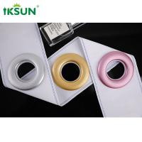 China Decorative Plastic Curtain Eyelet Rings With 40mm 50mm Diameter factory