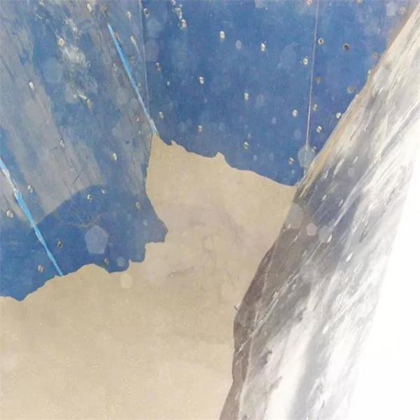 Quality 48 X 96 Inches Under Sieve Funnel UHMWPE Plastic Coal Bunker Blue Lining Board for sale
