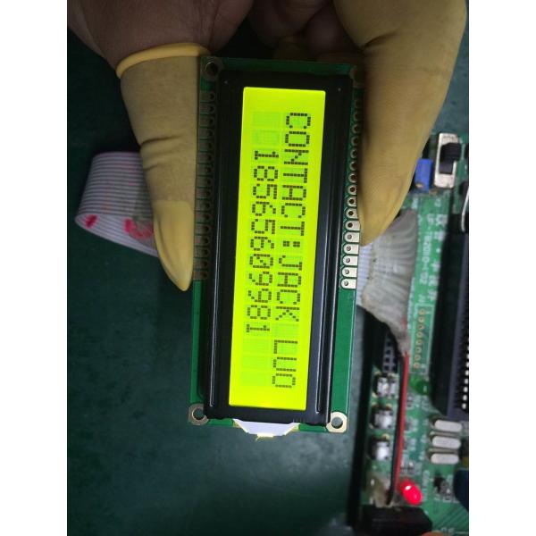 Quality 16x2 STN Positive Transflective Character LCD Module for sale
