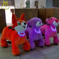 China Hansel best selling play games for shopping malls token operated animal motorized rides for sale