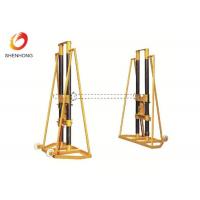 China 10 Ton Hydraulic Cable Drum Jacks Cable Jack Stand For Releasing Cables for sale