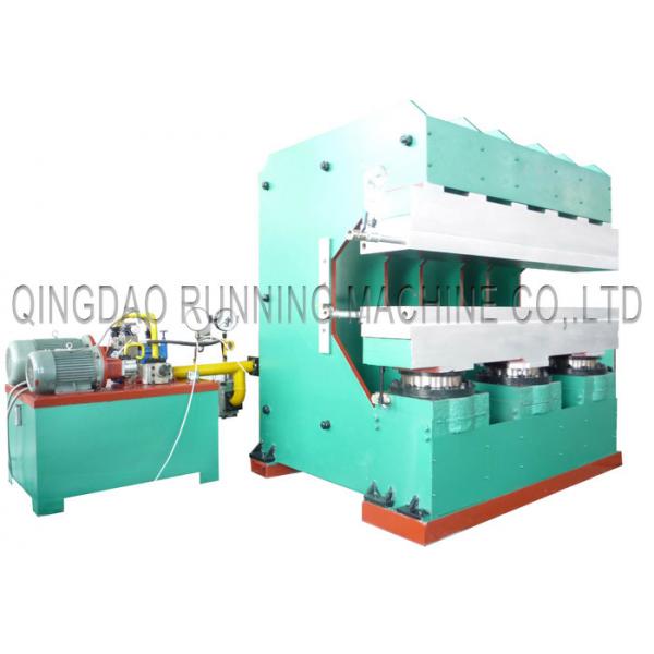 Quality Precured Tyre Tread Vulcanizing Making Machine 500T / Customized Clamping Force for sale